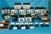 Vibration meters, accelerometers, etc.